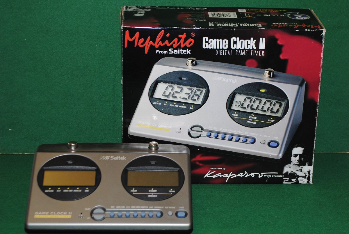 Mephisto Game Clock2 Saitek